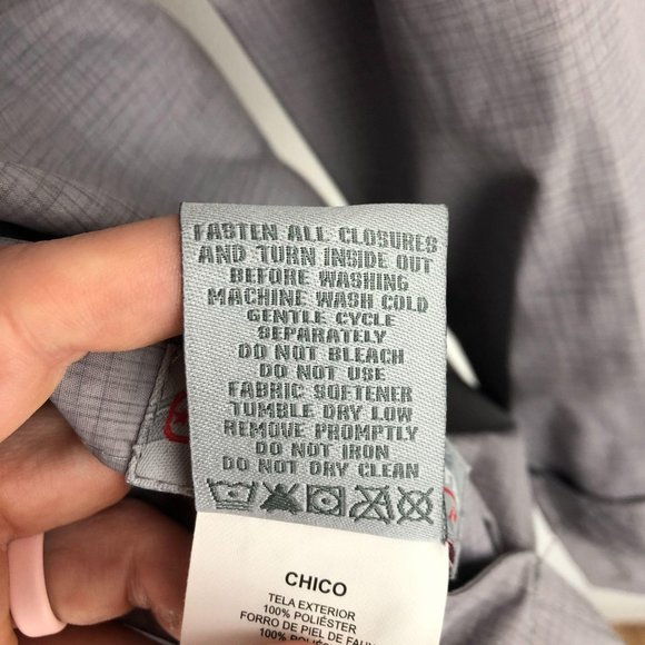 Free Country Women's Size Small Light Grey Reversible Full Zip Hooded Jacket - Picture 12 of 14